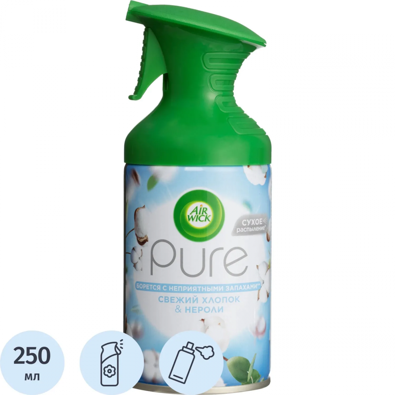 Освежитель воздуха Air Wick Pure Гармония ед с прир СвежхлопНероли 2372021 3320666