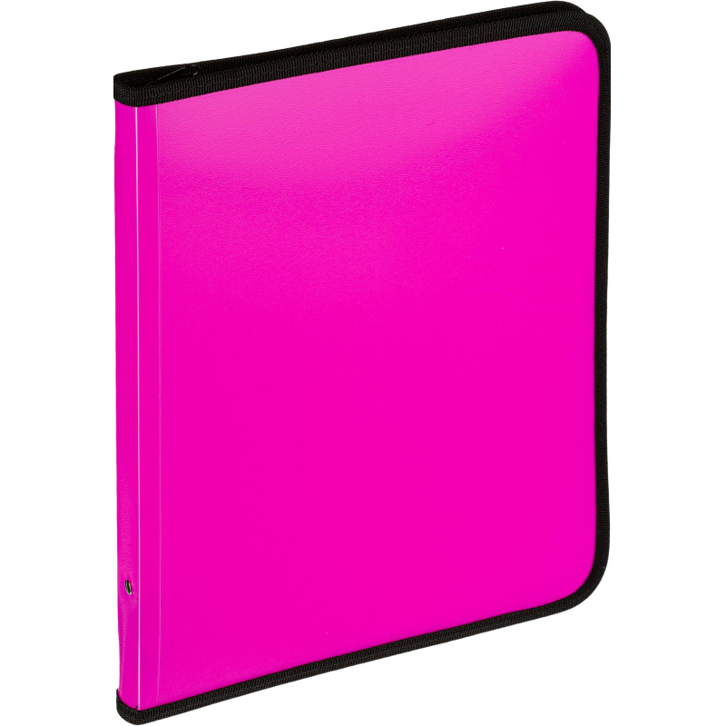 Папка-конверт на молнии с 3-х сторон Attache Neon A4 розовый 1547506
