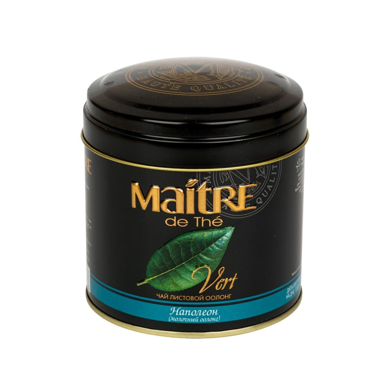 Чай Maitre Наполеон листовой зел.100г ж/б 104580