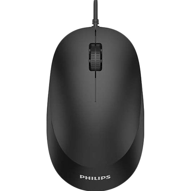 Мышь компьют. Philips (SPK7207B/01) Проводная/3кн/USB 2.0/1200dpi/черн 1706230