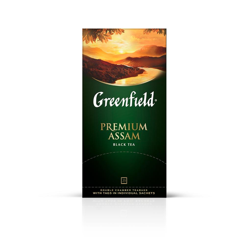 Чай Greenfield Premium Assam черный,25пак/уп 1019-15 379765