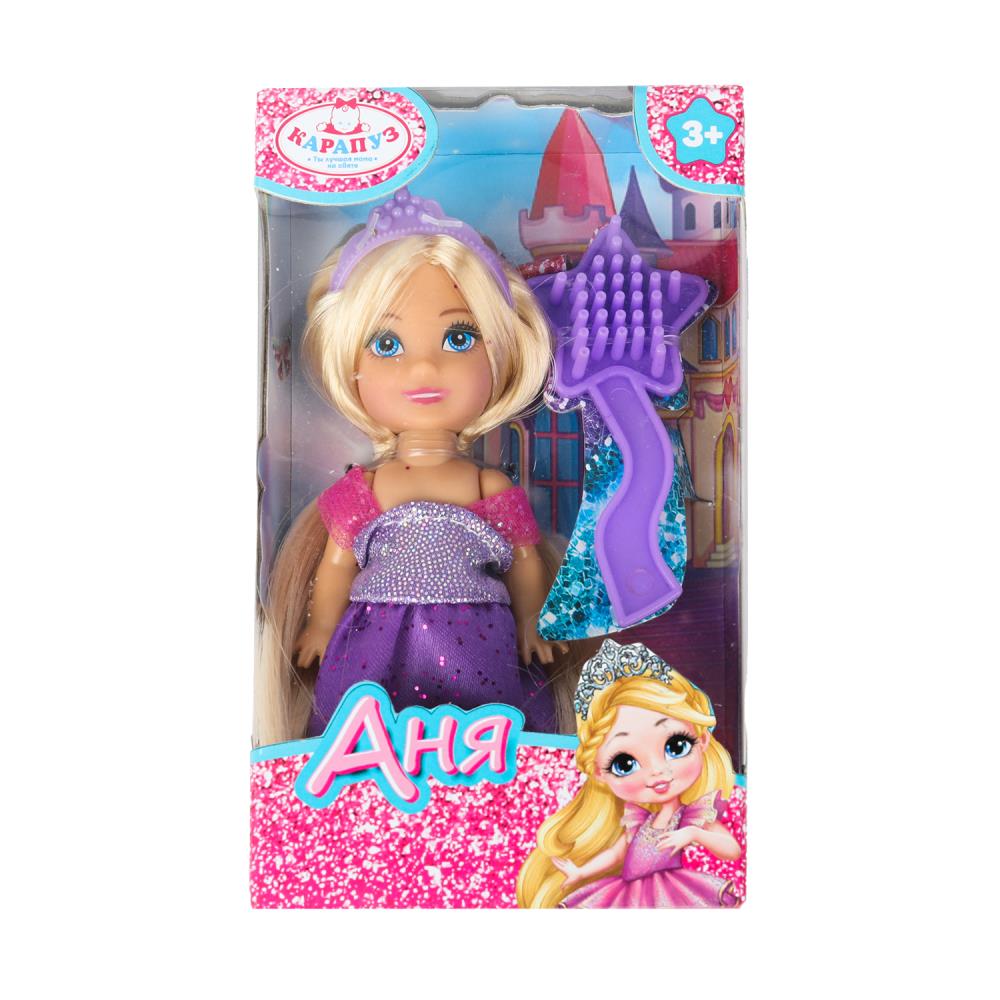Кукла Анечка, 12 см. набор Карапуз ANNA-P1-BB (120)