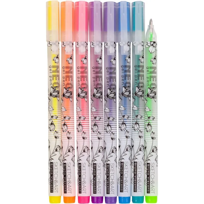 Набор гелевых ручек SKETCH&ART Uni Write.NEON 0,8мм 8цв 20-0307 1797127