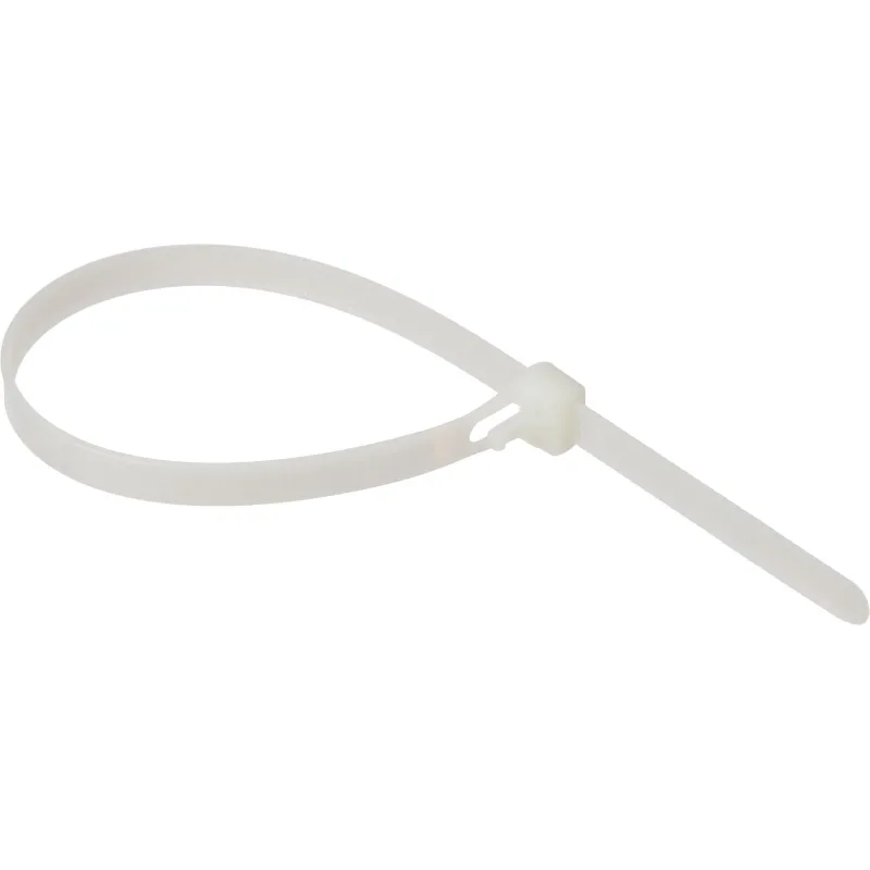 Хомут стяжка нейлоновая многоразовая TOPFORT 8х250 белый 100 шт/уп 2097666