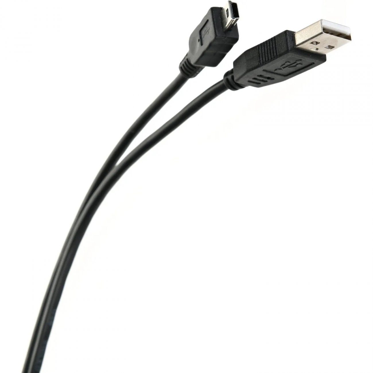 Кабель USB 2.0 A--gt;mini-B 5P (1,8м) чёрный, Telecom TC6911BK-1.8M 2390332