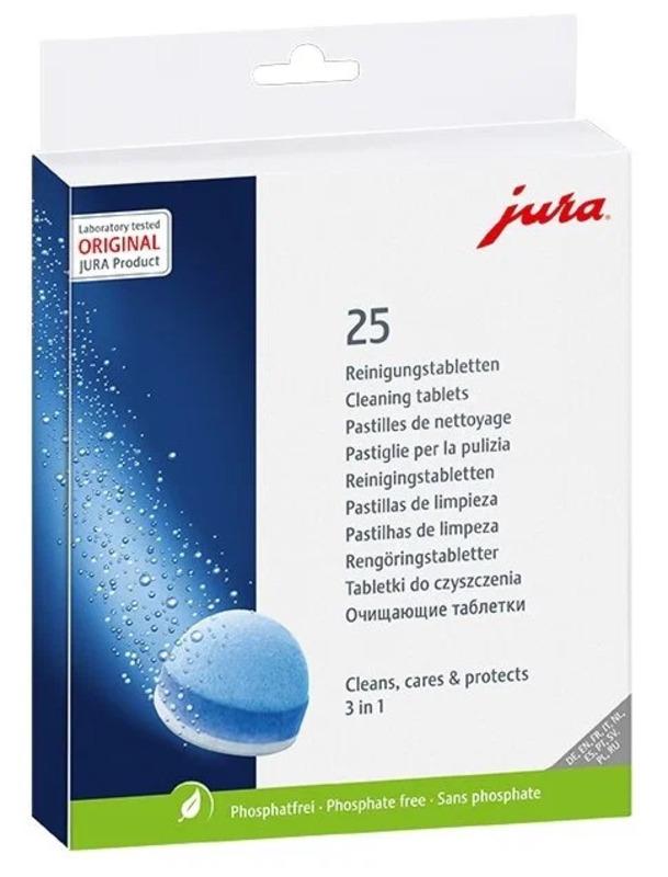 Таблетки JURA - 3-х фазовые очищающие, 25 шт./уп (25045) 1742005