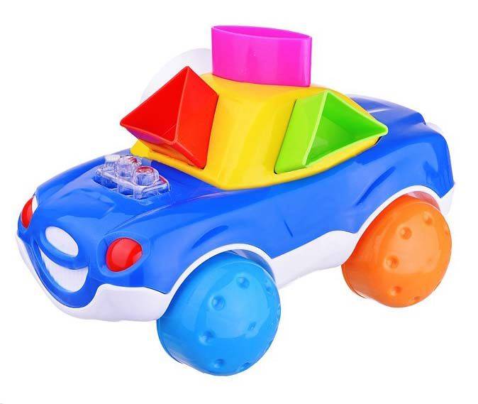 Машинка-сортер игрушечная пластмассовая Stellar 01370