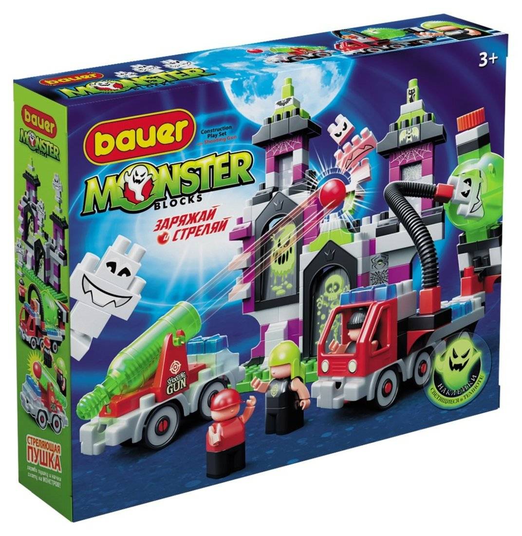 Конструктор "Monster blocks" дом с привидениями, 219 элементов Bauer 824