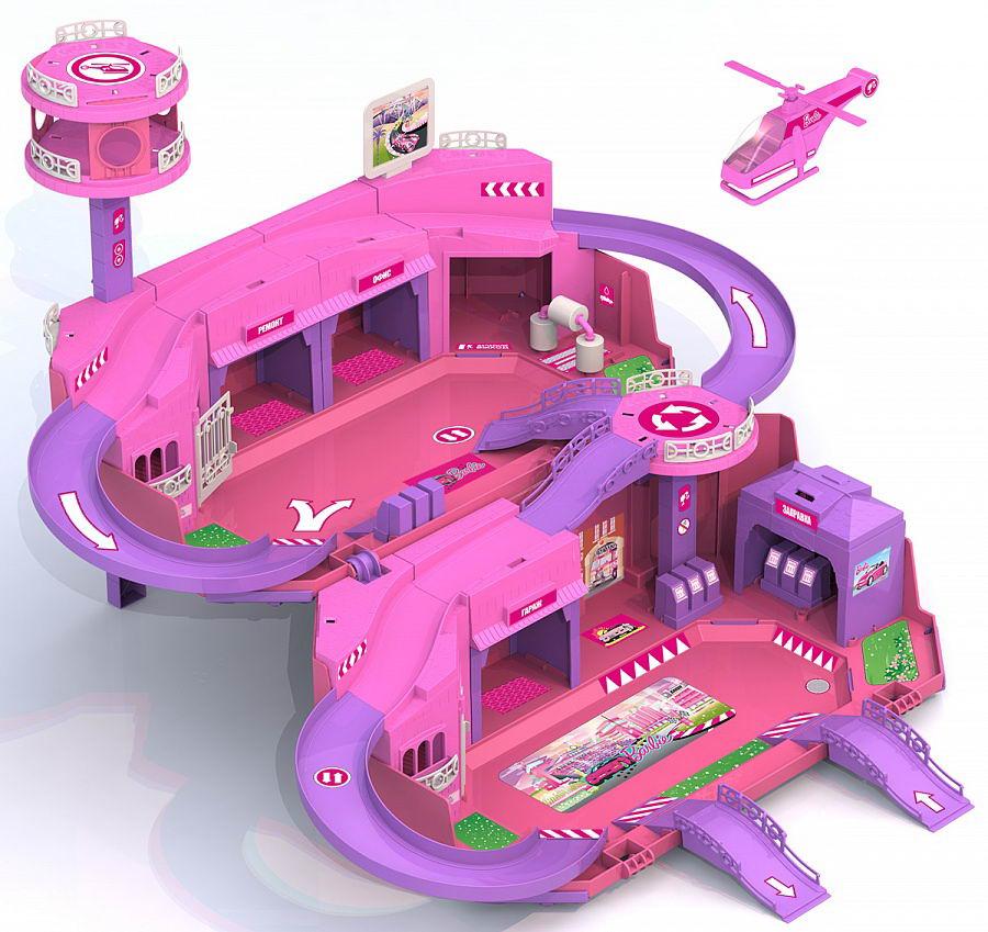 Игровой набор Гараж Barbie Нордпласт Н-431228