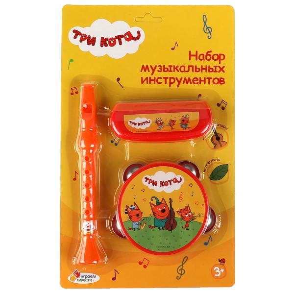 Набор музыкальных инструментов "Три Кота" Играем Вместе 1912M252-R4 (120)