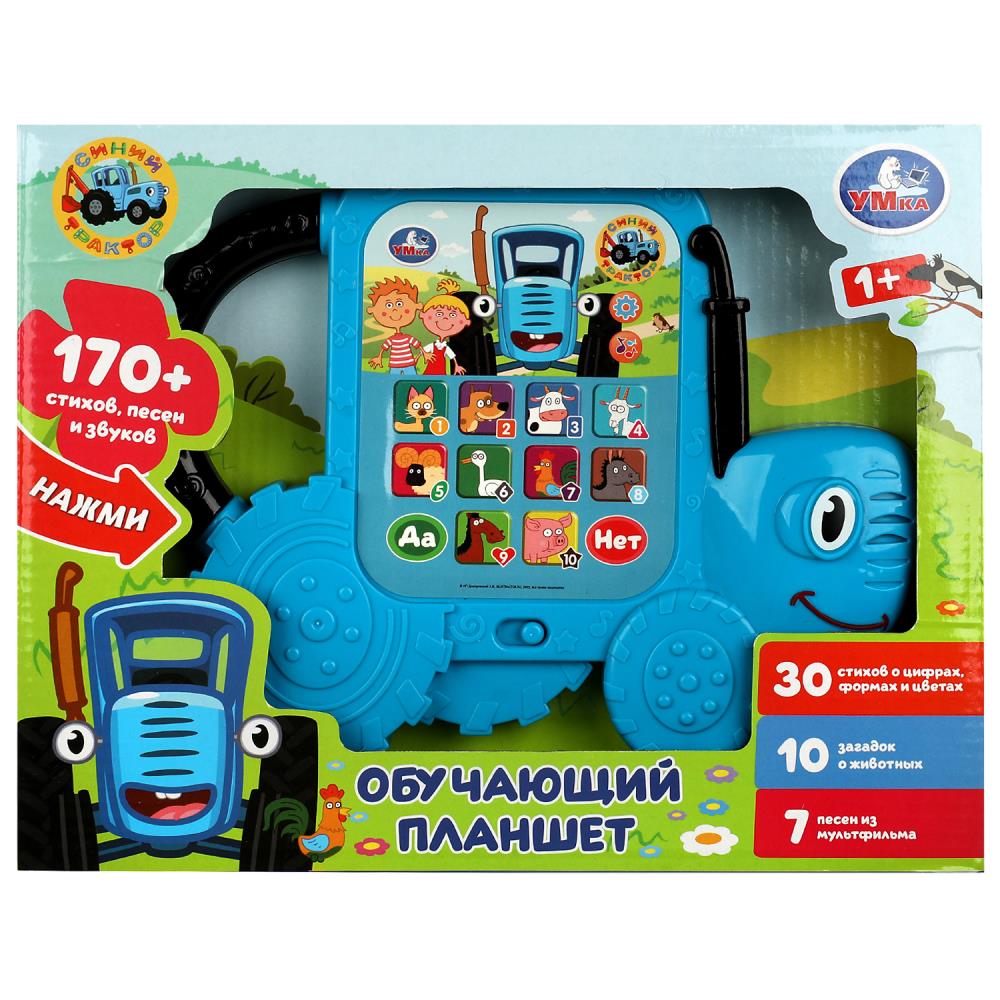 Обучающий планшет Синий трактор, 170 стихов, песен и звуков УМка HT1247-R