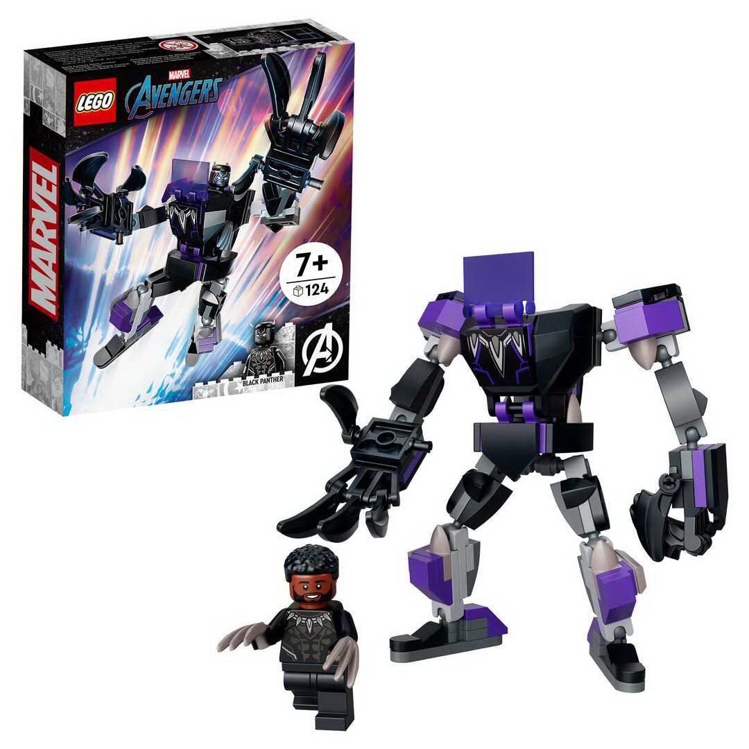 Конструктор LEGO Super Heroes Black Panther Mech Armor 76204-L