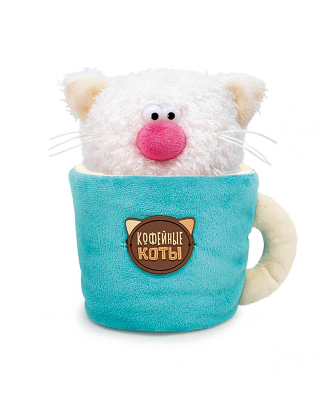 BUDI BASA Кофейные коты. Кот Молоко Коллекция Десерт 12см CCat12-22