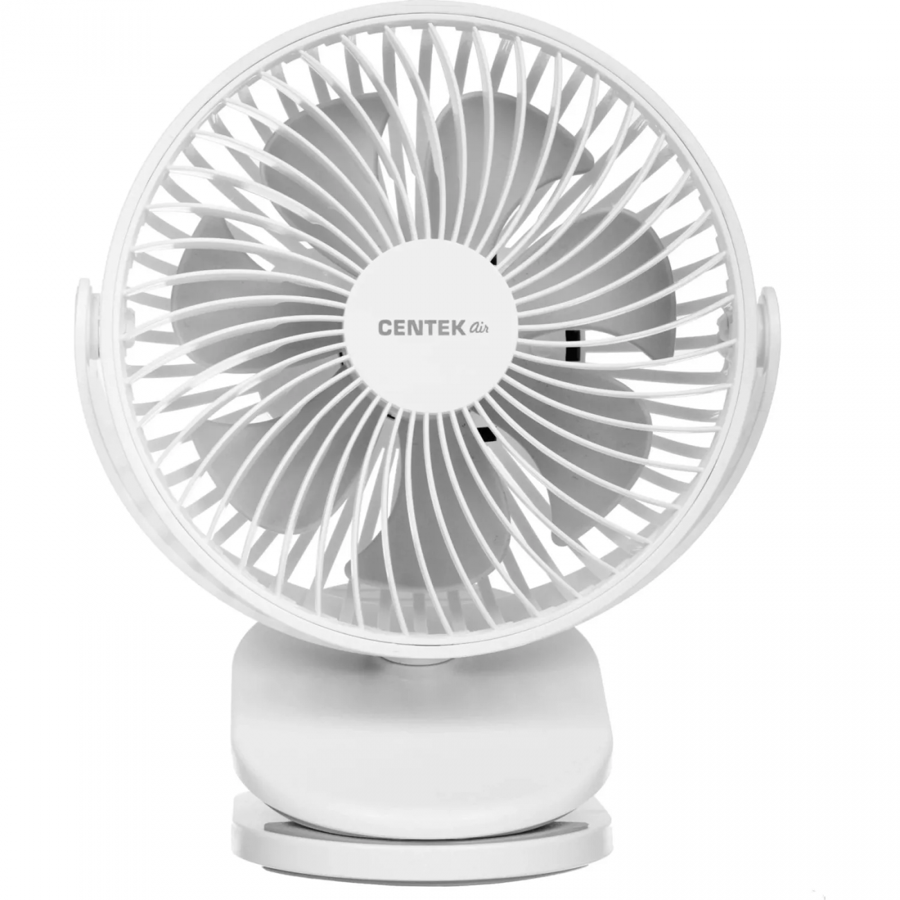 Вентилятор Centek CT-5045,настольный,аккум.1800мАч/5Вт/ 4ск/Клипса/Таймер8ч 2326564