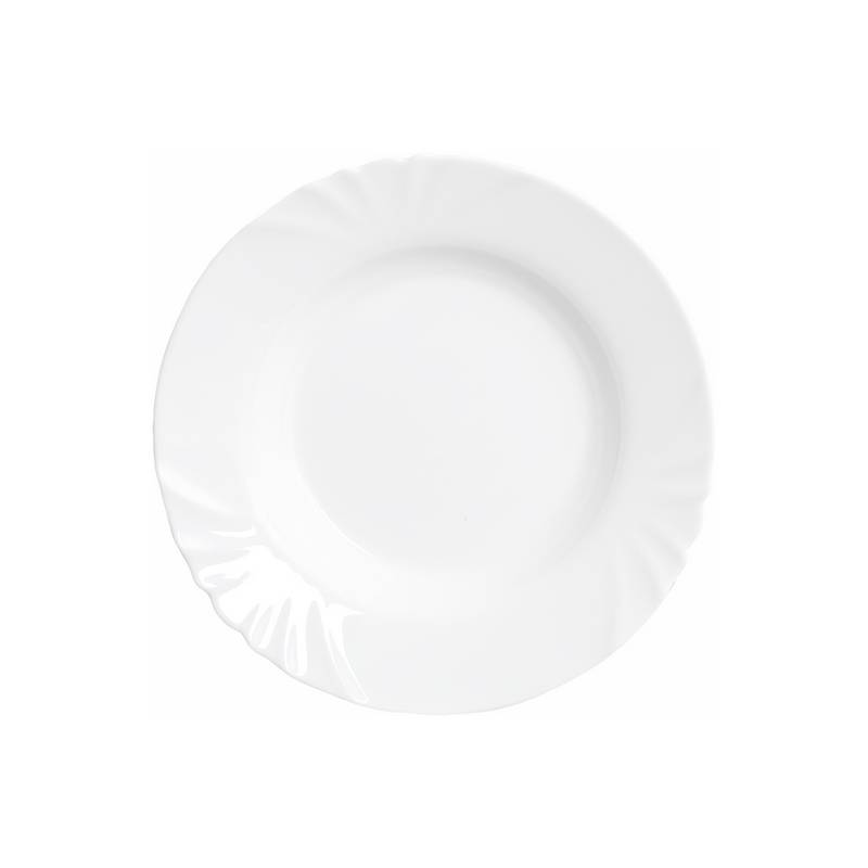 Тарелка суповая стекло Luminarc Кадикс 230 мм белая (J6691) 1210918