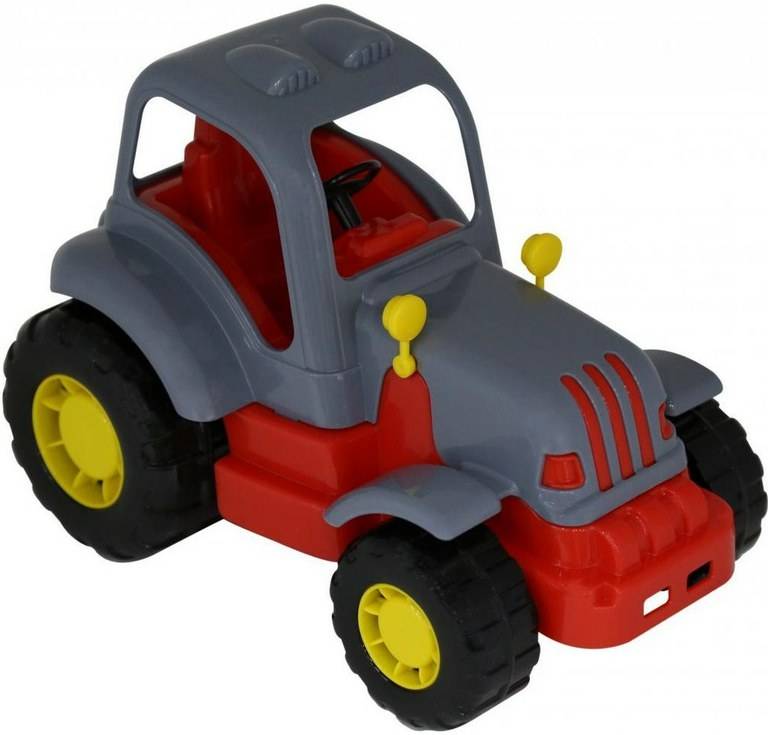Трактор "Силач" игрушечный 28 см Полесье П-44945