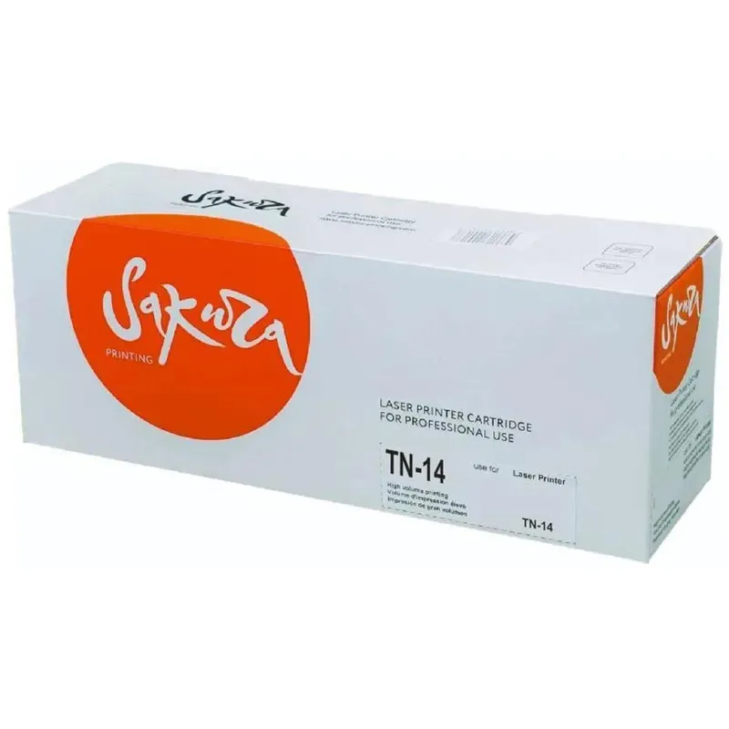 Тонер-картридж SAKURA TN-14 чер. для HL-L2371DN/DCP-L2551DN 1689225 SATN14