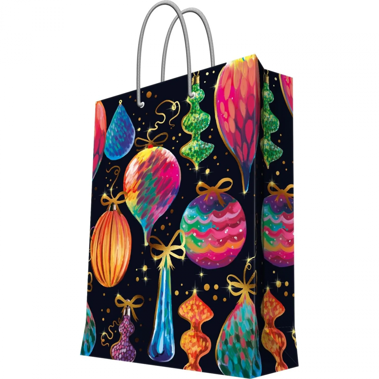 Пакет бумажный 33x45,7x10,2см арт.93136FE НГ Magic Pack 2103901