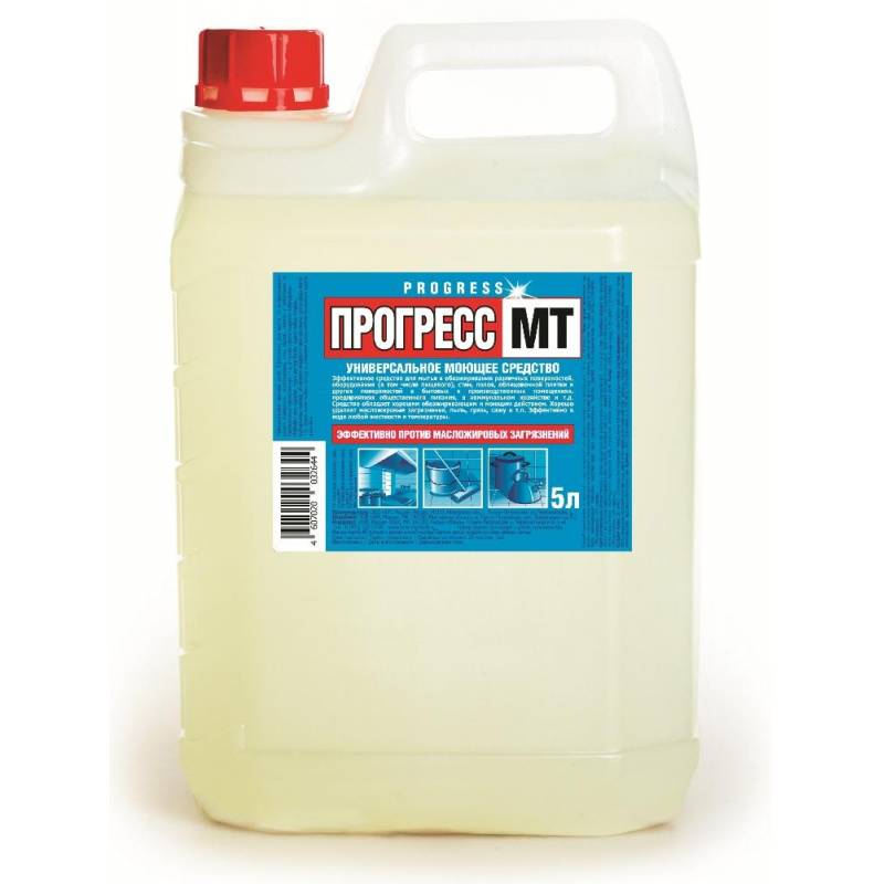 Универсальное чистящее средство Прогресс МТ Антижир 5л канистра 1356250 М08-5