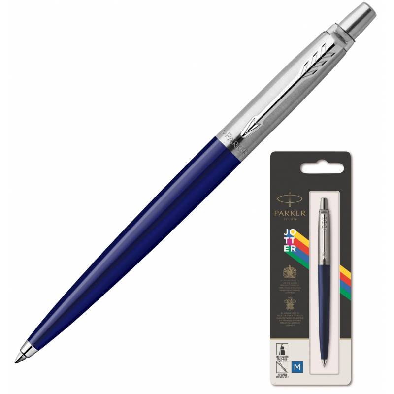 Ручка шариковая Parker Jotter Originals Navy Blue синяя (2123427) 1262402