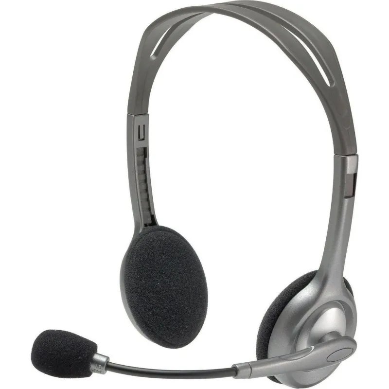 Гарнитура Logitech Stereo Headset H110 Silver [981-000459 2207602
