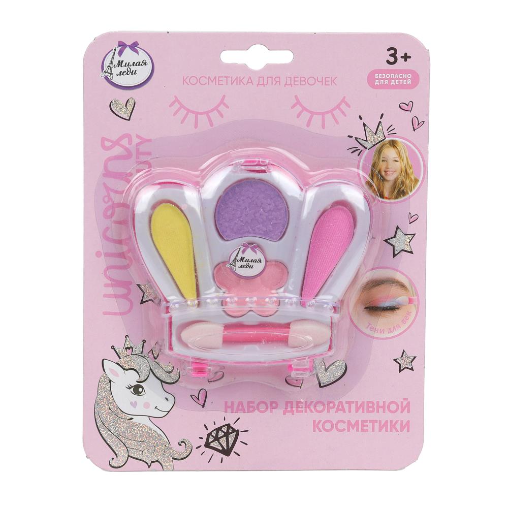 Игровой набор косметики: тени для век, с аппликатором МИЛАЯ ЛЕДИ 70866B2-2-UNI-ML-WOT