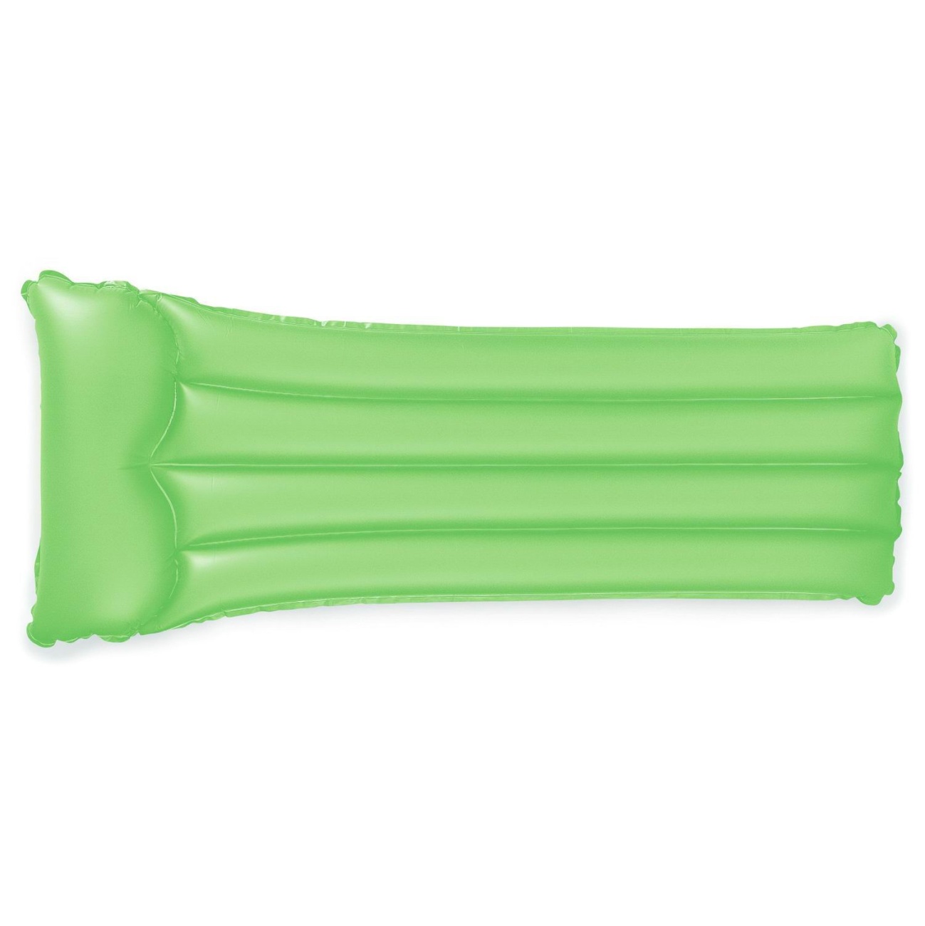 Матрас надувной INTEX Neon Frost Air Mats неоновый зеленый, 183x76 см int59717NP/зеленый