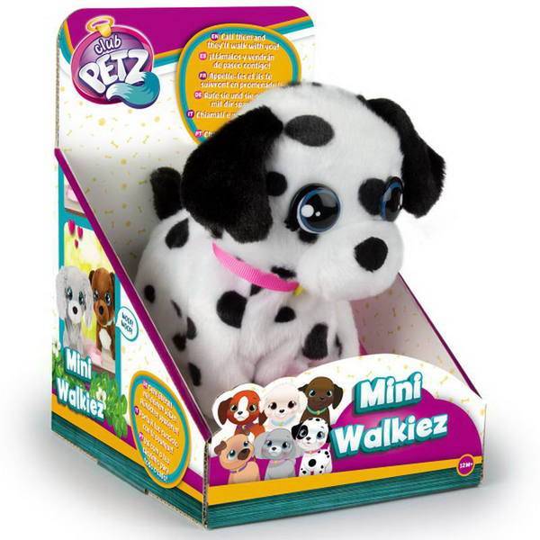 Щенок Mini Walkiez Dalmatian интерактивный, ходячий, со звуковыми эффектами Club Petz IMC Toys 99838