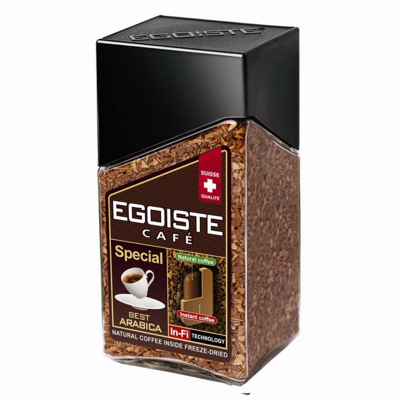 Кофе EGOISTE Special растворимый,100г стекло 365735
