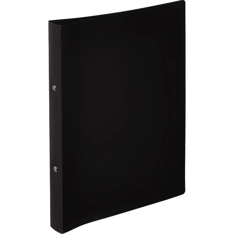 Папка на 2-х кольцах пласт. 17/32мм А4 ATTACHE F502/045 черная 112296