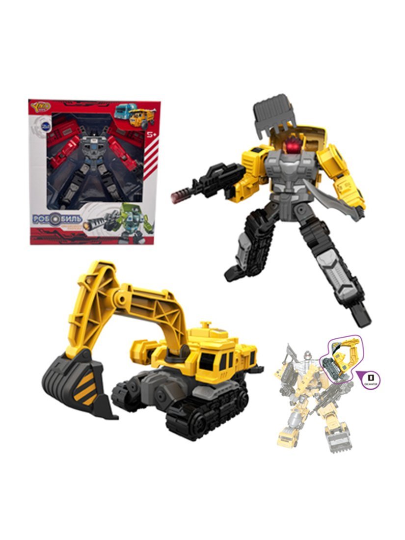 Игровой набор Робот-трансформер, в комплекте предметов 5шт. Наша Игрушка M1572-11