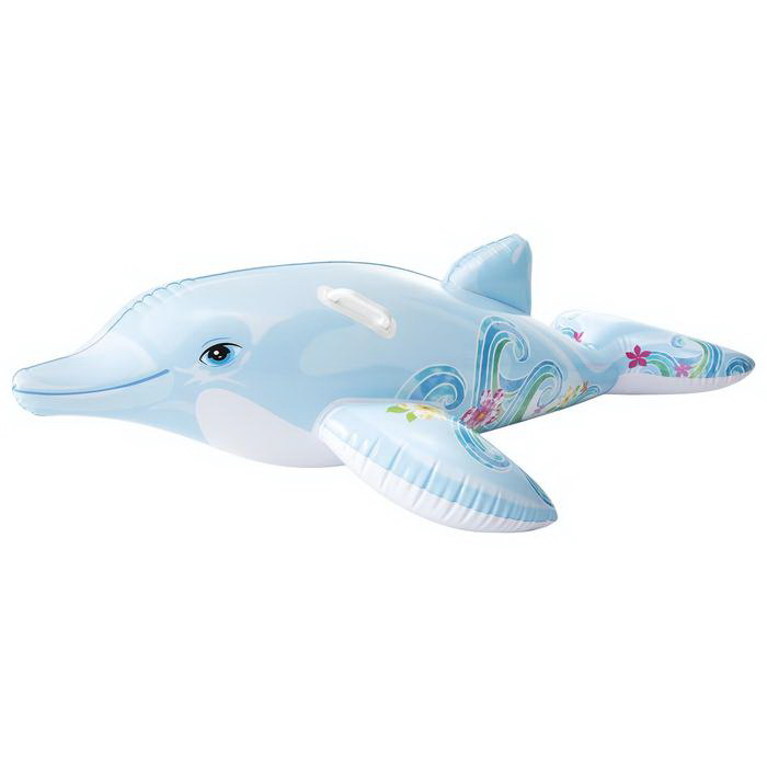 Надувная игрушка д/плавания INTEX Lil' Dolphin Ride-On(Дельфин малый) 175x66 см int58535NP