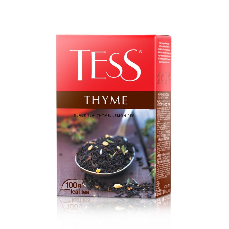 Чай Tess Thyme листовой черный с добавками,100г 1130-15 1221742