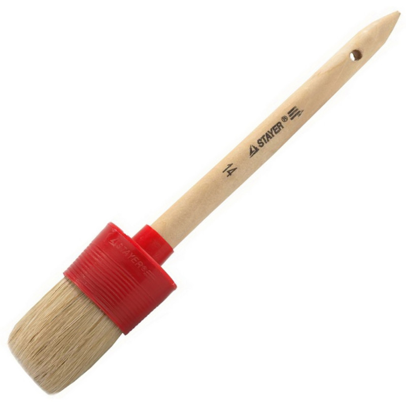 Кисть круглая №14/50 мм натур.щетина STAYER 0141-50 367962