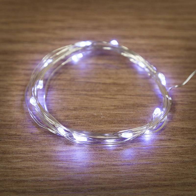 Гирлянда светодиодная Neon-Night Роса линия голубой свет 20 светодиодов (2 м) 1029806