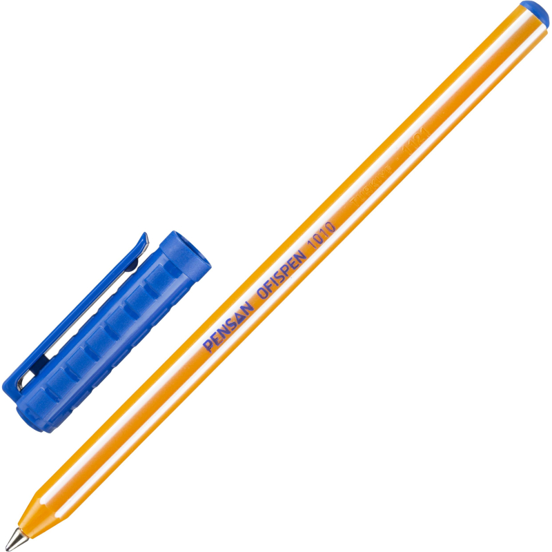 Ручка шарик. неавтомат. PENSAN OFFIS PEN 1010 1,0 синяя 1553983