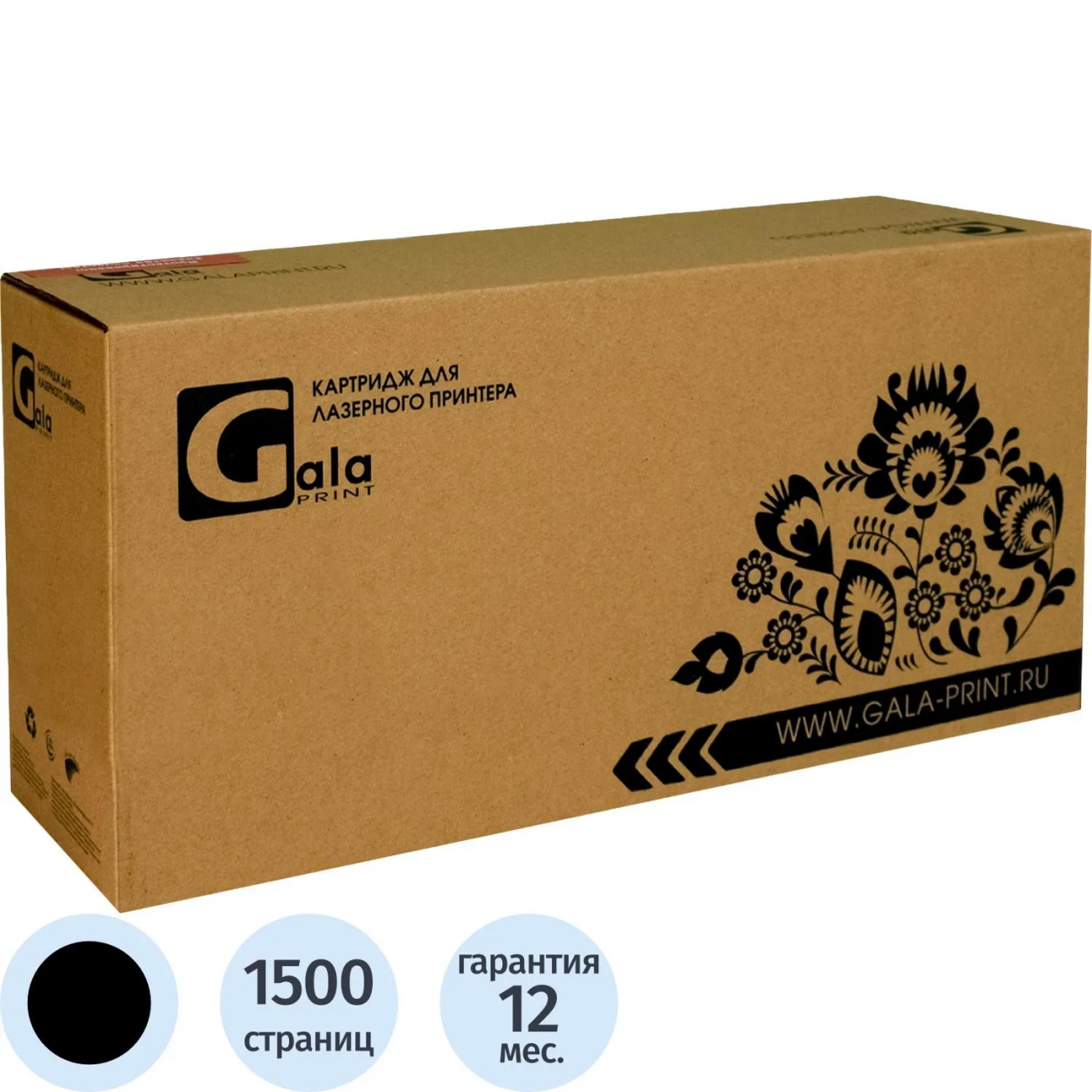 Тонер-картридж GalaPrint TK-1248 чер. д/Kyocera MA2001/MA2001w 2438414 GP_TK-1240/TK-1248