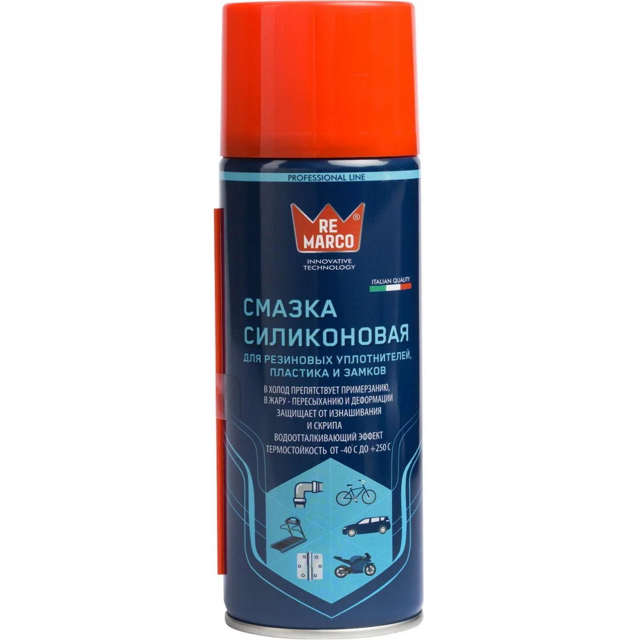 Смазка универс. силик. SILICONE OIL (от -40 до +250С)400 мл RE MARCO RM-749 2384782