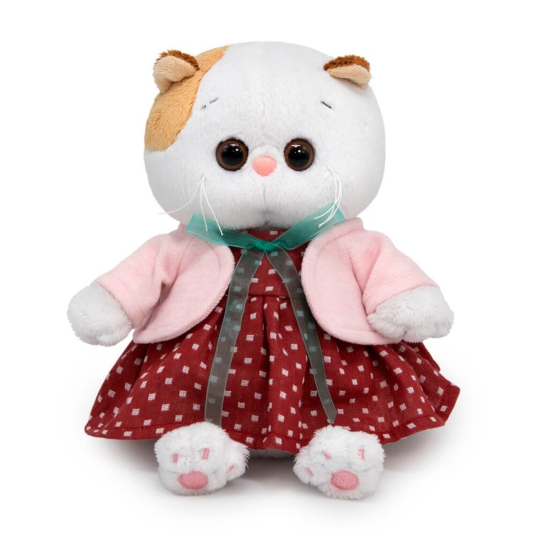 Мягкая игрушка Кошечка Ли-Ли BABY в платье и болеро 20 см BudiBasa LB-100