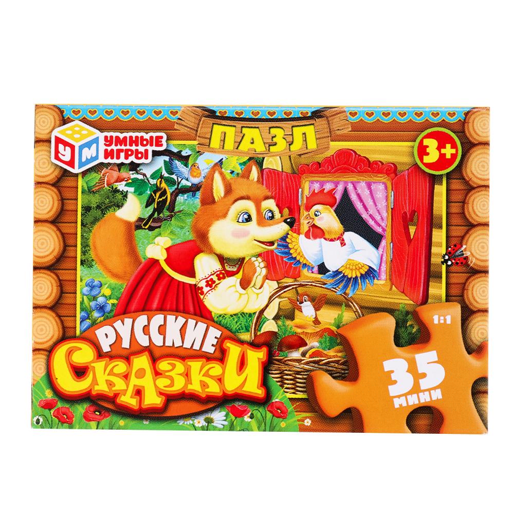 Пазлы 35 деталей Русские сказки Умные игры 4660254466296