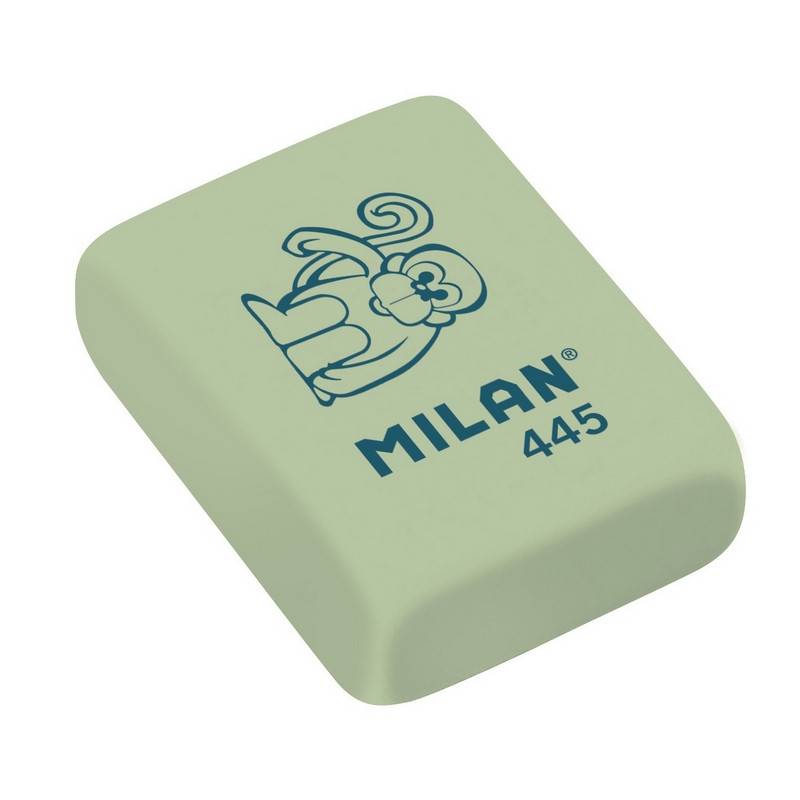 Ластик Milan CMM445 каучуковый в асс. 31x23x9 мм 1032903