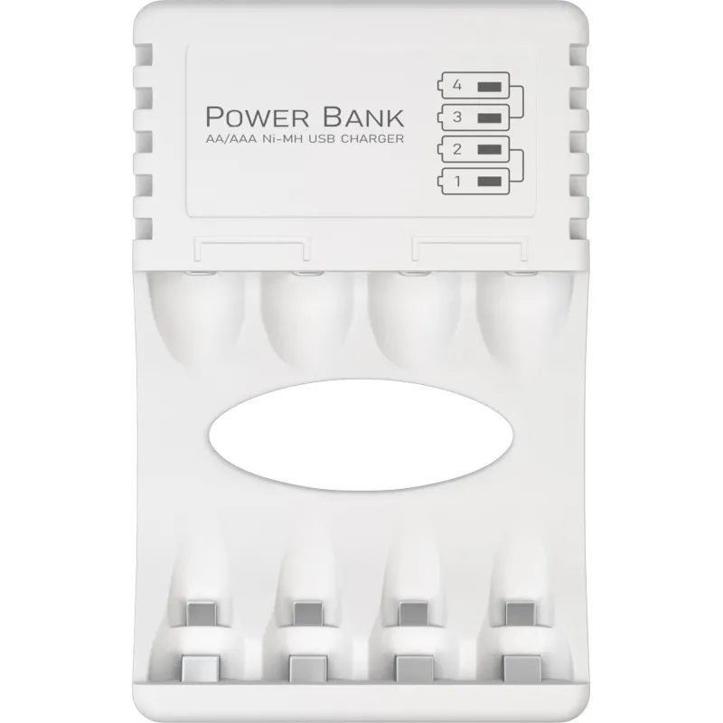 Зарядное устройство GP 270AAHC/CPB-2CR4, 4 слота + 4 акк. 2700 mAh 2240797