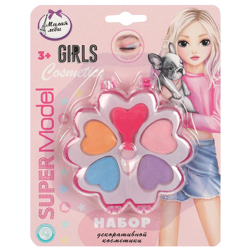 Косметика для девочек: тени для век, аппликатор Модель Милая леди 70522I2-2-SMP-ML