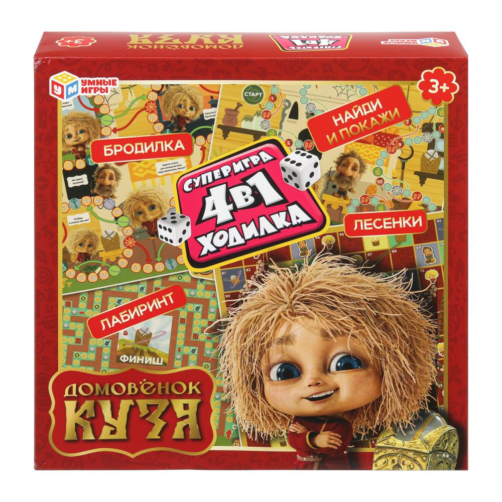 Настольная игра детская "Домовенок Кузя" УМка 4630395017299