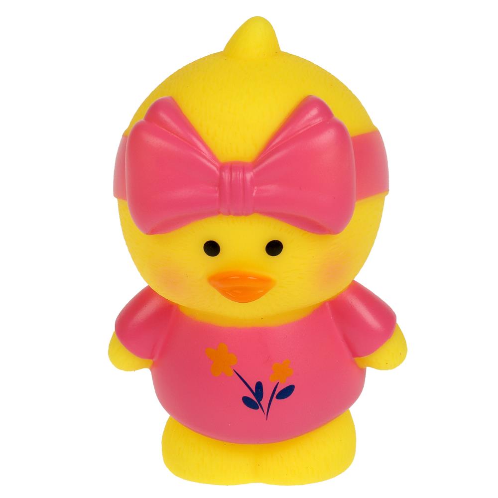 Игрушка для ванны уточка, 10 см. в сетке Играем Вместе YF-LALA