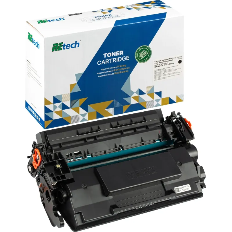 Картридж лазерный Retech 070H чер.пов.емк. для Canon LBP243/246 MF463/MF465 2167528 5640C002