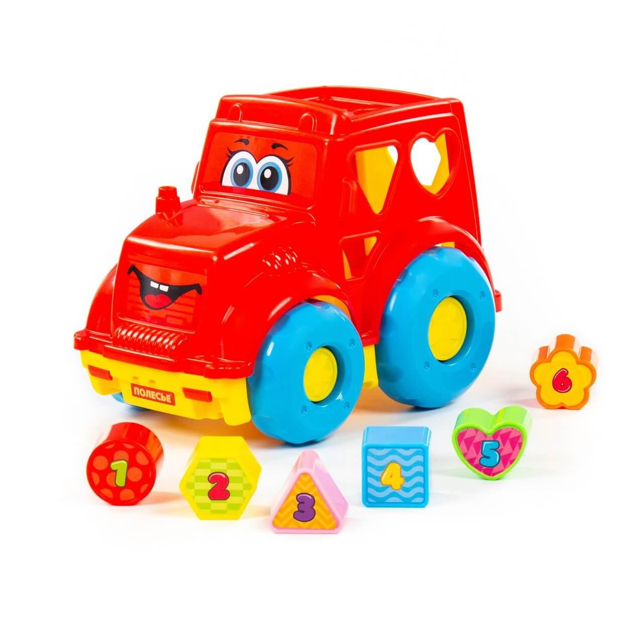 Развивающая игрушка ПОЛЕСЬЕ сортер Трактор (в асс) П-89410