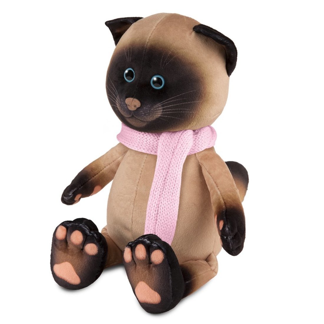 Мягкая игрушка Кот Сима в шарфе 20 см Maxitoys Luxury MT-MRT022210-1-20