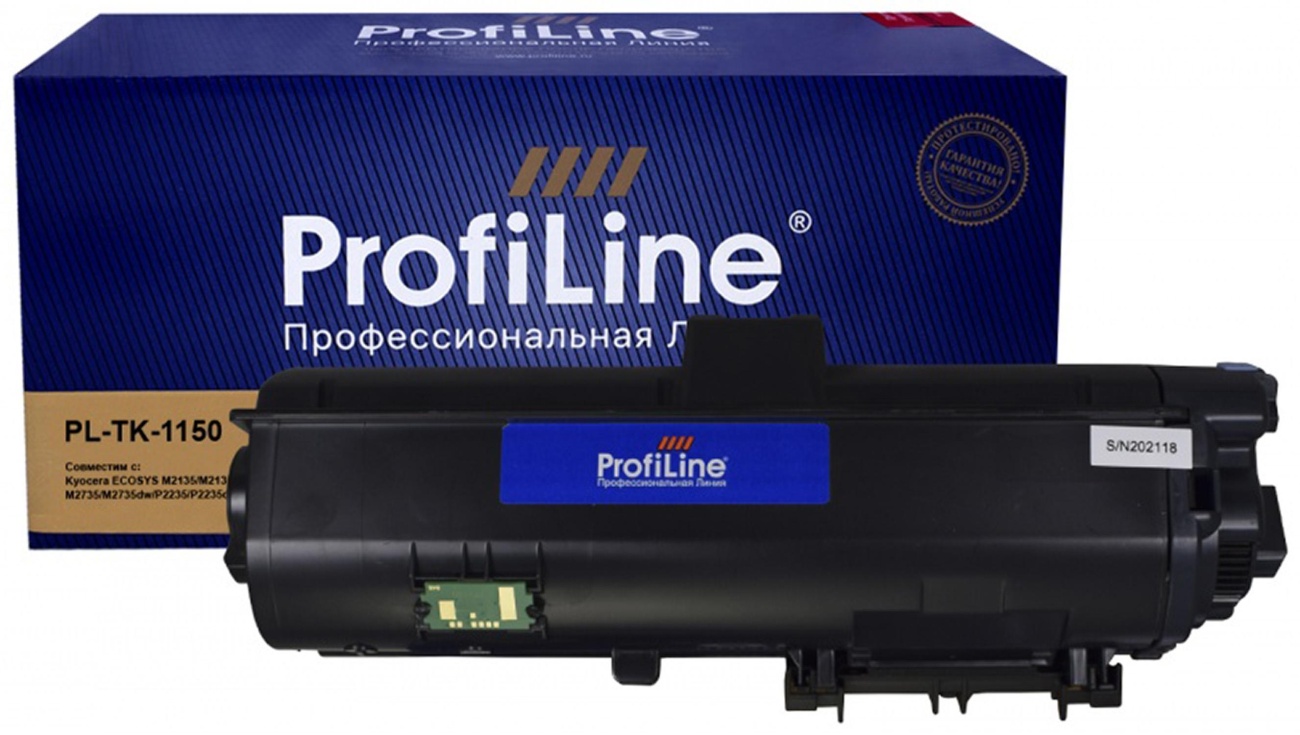 Картридж лазерный ProfiLine TK-1150 чер. для Kyocera Ecosys P2235dn 1909311 PL_TK-1150