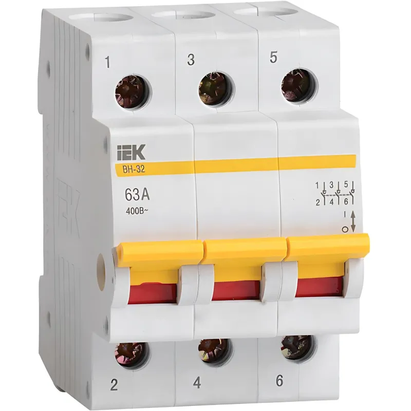 Выключатель нагрузки ВН-32 63А/3П IEK MNV10-3-063 2082455 43237